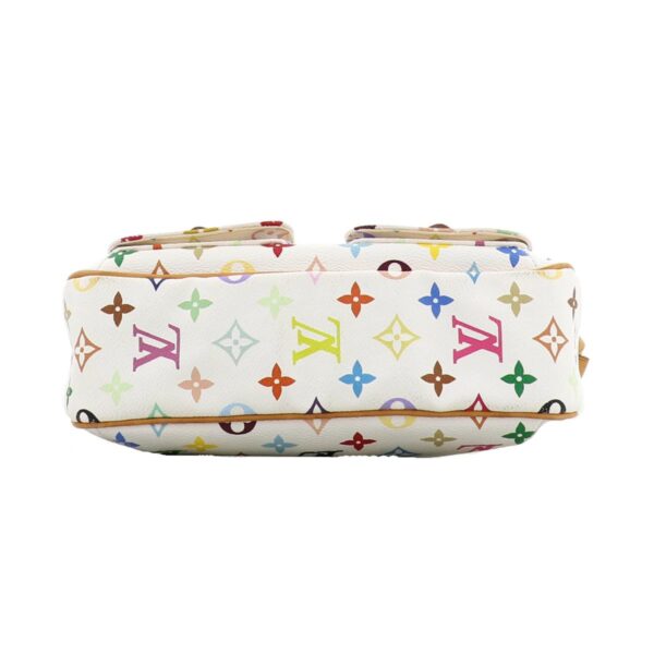 1240004021435 5 Louis Vuitton Lodge PM Bag Shoulder Messenger Bag Monogram Multicolor White