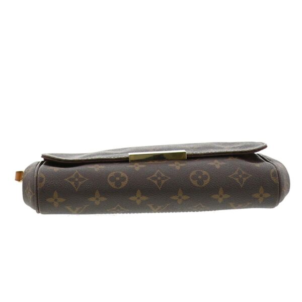 1240004021531 4 Louis Vuitton Favorite MM Shoulder Messenger Bag Monogram Brown