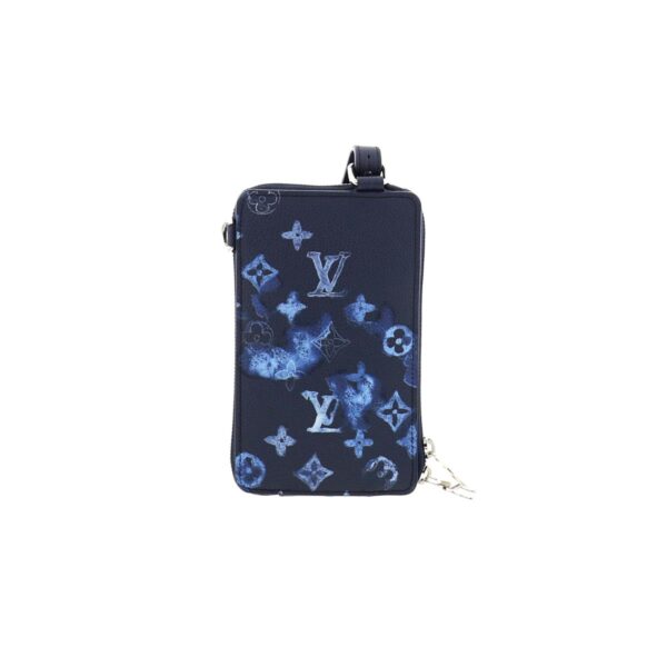 1240004021949 3 Louis Vuitton Fomport Bag Shoulder Bag Watercolor Navy Blue