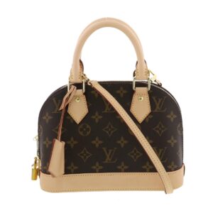 1240004022134 1 Gucci GG Canvas Shoulder Bag Beige Brown Canvas Leather