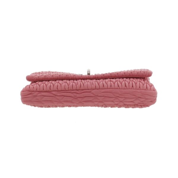 1240004022166 4 1 Miu Miu Materasse 2way Clutch Bag Pink