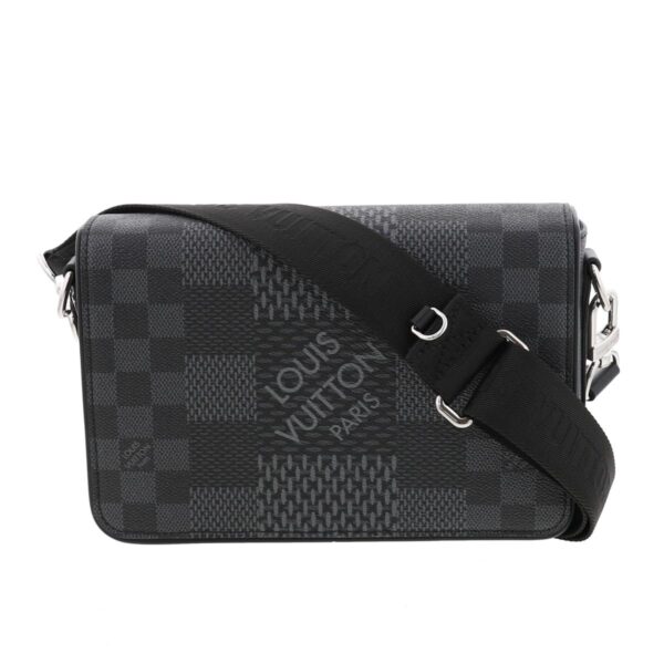 1240004022183 1 Louis Vuitton Studio Messenger Bag Graphite Black