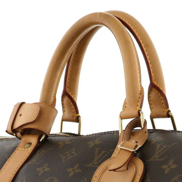 1240004022438 3 Louis Vuitton Keepall Bandolier 50 Bag Bag Monogram Brown