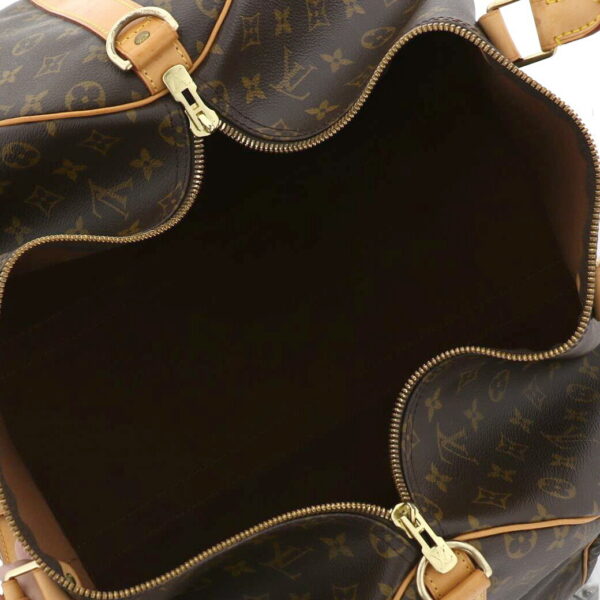 1240004022438 6 Louis Vuitton Keepall Bandolier 50 Bag Bag Monogram Brown