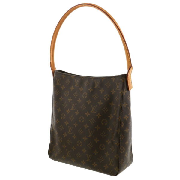 1240004022684 2 Louis Vuitton Looping GM Shoulder Bag Monogram Brown