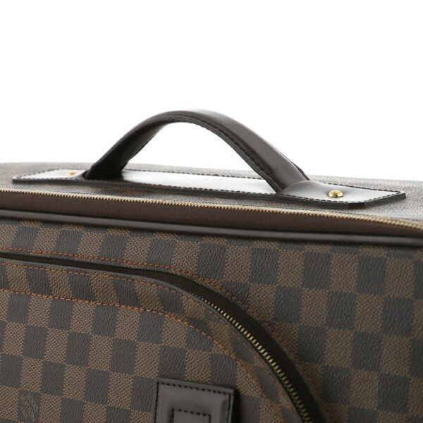 1240004022967 3 Louis Vuitton Pegas 55 Bag Carry Bag Suitcase Damier Ebene Brown