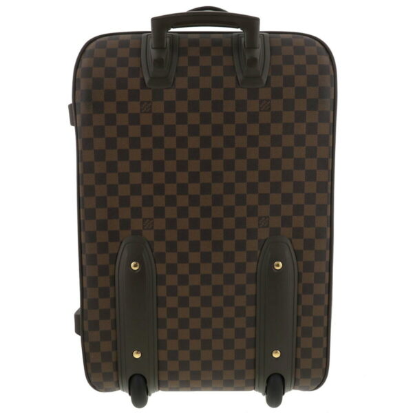 1240004022967 4 Louis Vuitton Pegas 55 Bag Carry Bag Suitcase Damier Ebene Brown