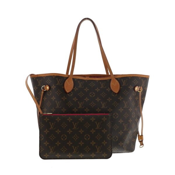 1240004022991 1 Louis Vuitton Neverfull MM Bag Tote Bag Monogram Pivoine Brown