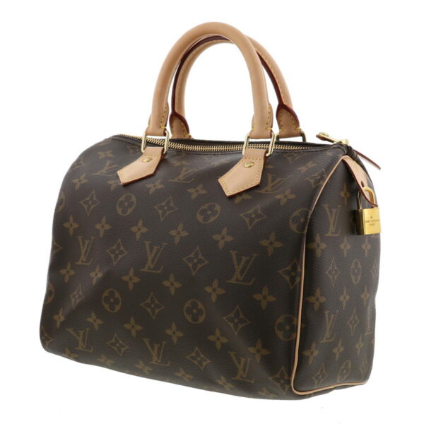 1240004023033 2 Louis Vuitton Speedy 25 Bag Monogram Brown