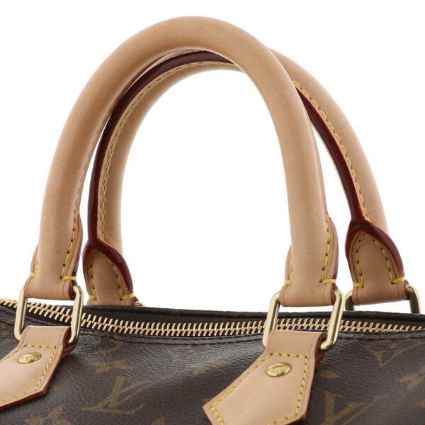 1240004023033 3 Louis Vuitton Speedy 25 Bag Monogram Brown