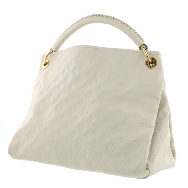 1240004023371 2 Louis Vuitton Artsy MM Shoulder Bag White