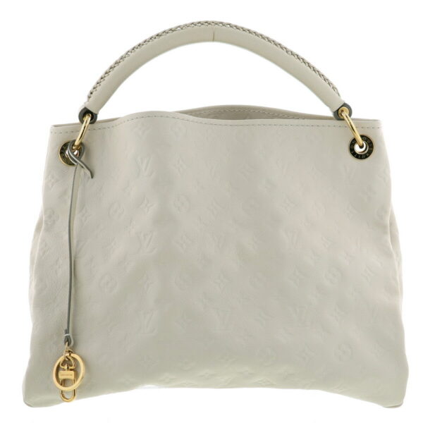 1240004023371 4 Louis Vuitton Artsy MM Shoulder Bag White