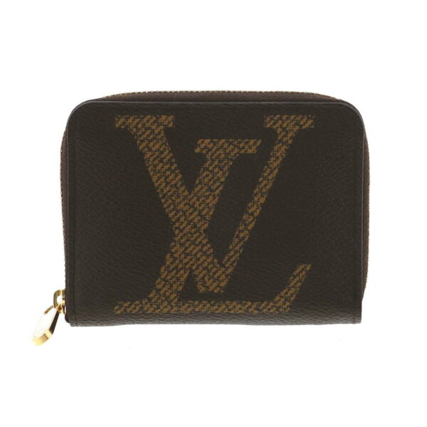 1240004023724 1 Louis Vuitton Zippy Impass Wallet Coin Purse Monogram Shaia Brown