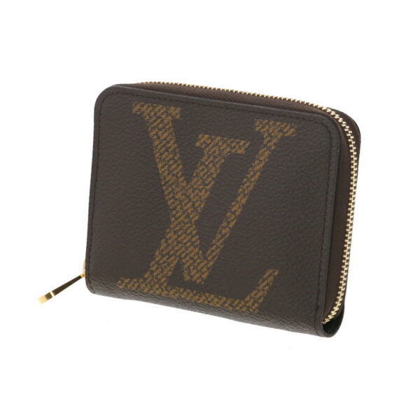 1240004023724 2 Louis Vuitton Zippy Impass Wallet Coin Purse Monogram Shaia Brown