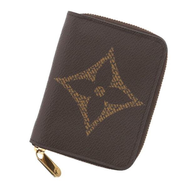 1240004023724 5 Louis Vuitton Zippy Impass Wallet Coin Purse Monogram Shaia Brown