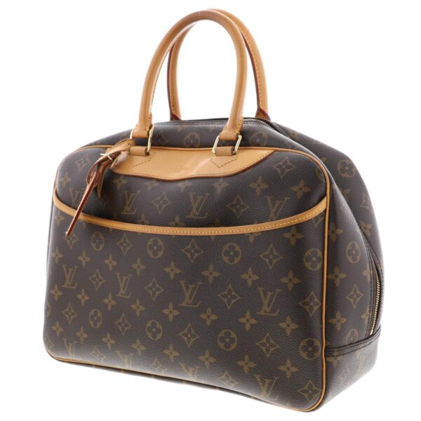 1240004023855 2 Louis Vuitton Bowling Vanity Douville Handbag Monogram Brown