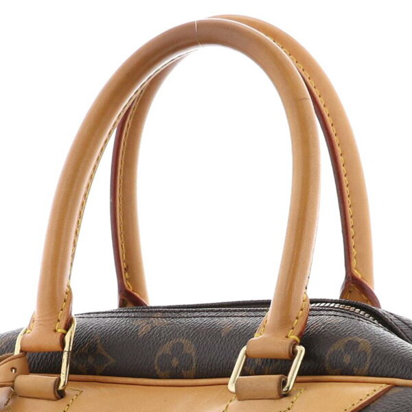 1240004023855 3 Louis Vuitton Bowling Vanity Douville Handbag Monogram Brown