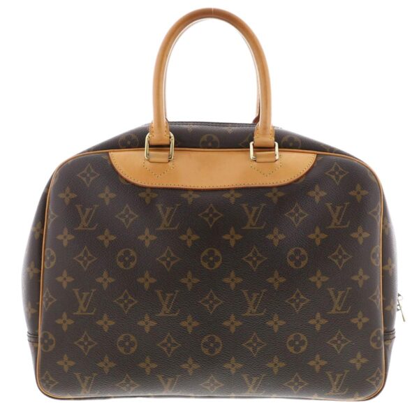 1240004023855 4 Louis Vuitton Bowling Vanity Douville Handbag Monogram Brown