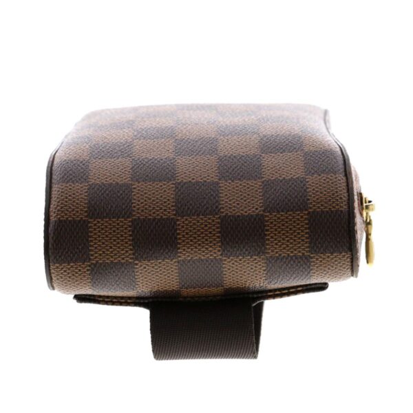 1240004024131 4 Louis Vuitton Jeronimos Waist Bag Damier Ebene Brown