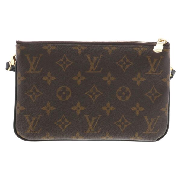 1240004024221 3 Louis Vuitton Pochette Double Zip Shoulder Bag Monogram Giant Reverse