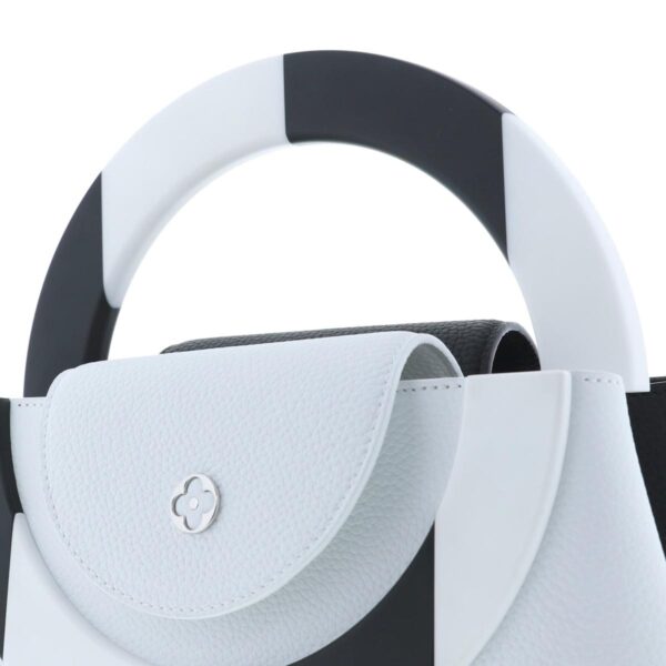 1240004024288 3 Louis Vuitton Capuchin MM Handbag Black White