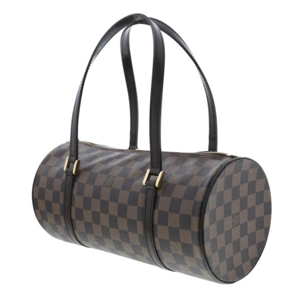 1240004024374 2 Louis Vuitton Papillon Handbag Damier Ebene Brown