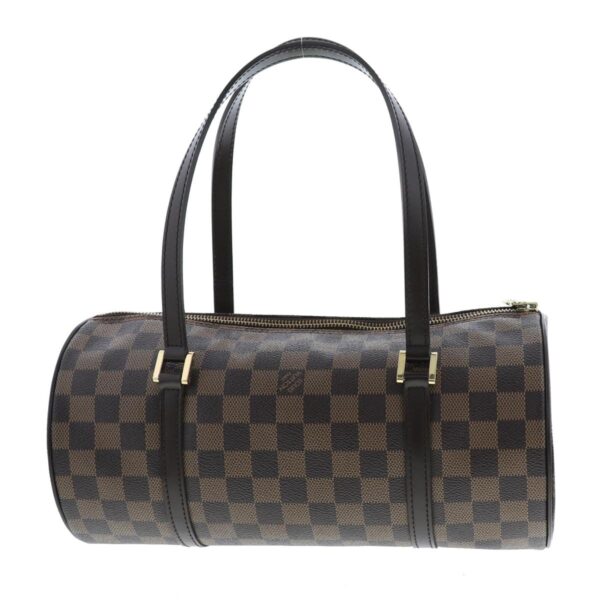 1240004024374 4 Louis Vuitton Papillon Handbag Damier Ebene Brown