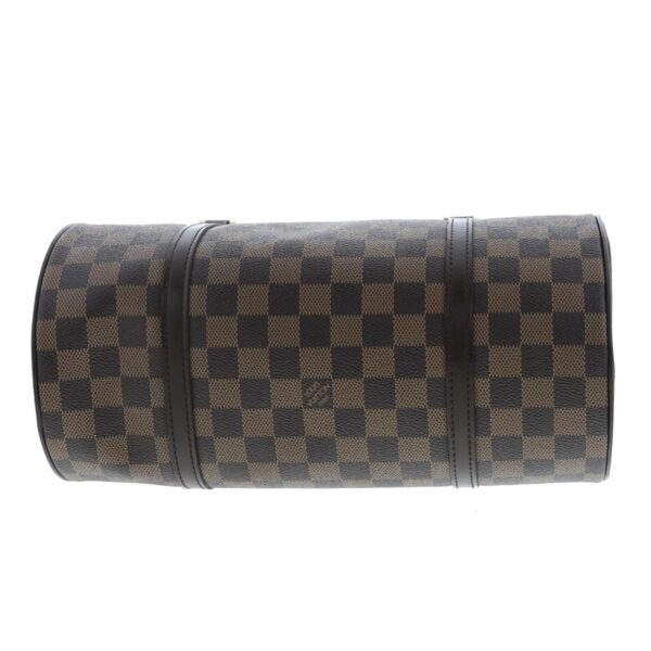 1240004024374 5 Louis Vuitton Papillon Handbag Damier Ebene Brown