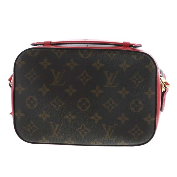 1240004024450 3 Louis Vuitton Saintonge Bag Shoulder Messenger Bag Monogram Red