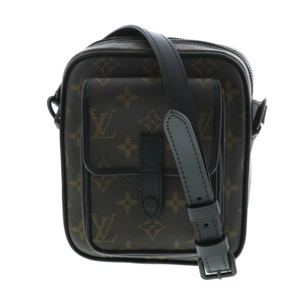 1240004025591 1 Louis Vuitton Christopher Wearable Shoulder Messenger Bag Monogram Macassar Brown