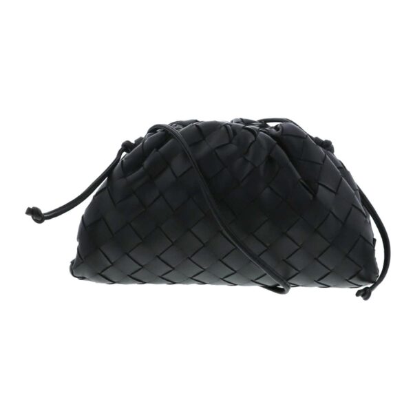 1240004025614 1 1 Bottega Veneta Mini Pouch Bag Black