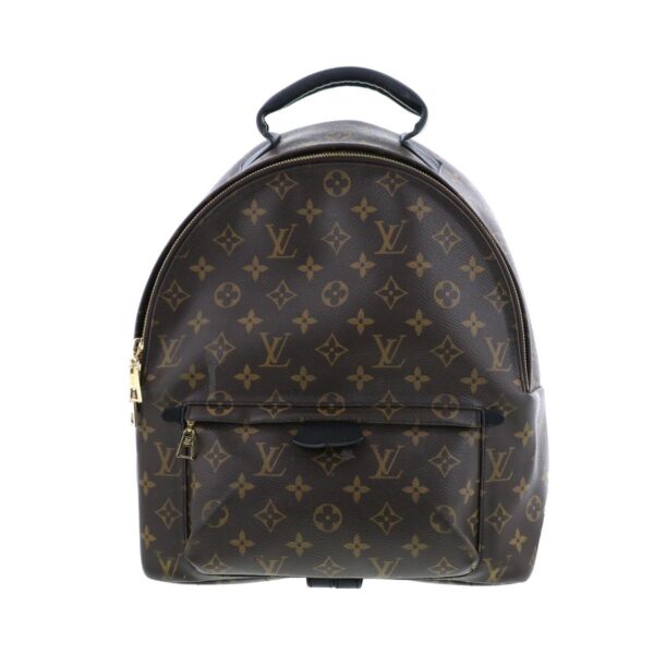 1240004025729 1 Louis Vuitton Palm Springs Backpack MM Bag Rucksack Daypack Monogram Brown