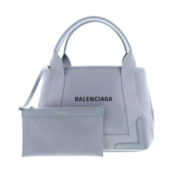 1240004026165 1 Balenciaga Blue Cover S Handbag Gray