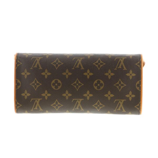 1240004026196 3 Louis Vuitton Pochette Twin GM Bag Pouch Clutch Monogram Brown