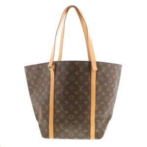 1240004026197 1 Louis Vuitton Amazon Monogram Canvas Shoulder Bag Brown