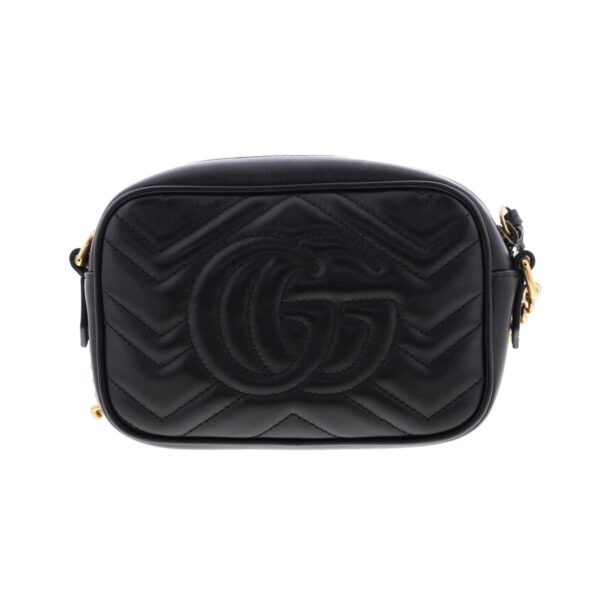 1240004026241 3 Gucci GG Marmont Quilting Mini Bag Black