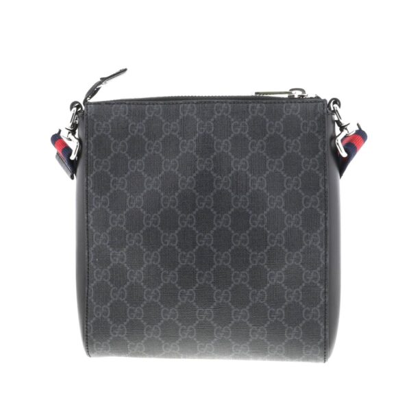 1240004026284 3 Gucci GG Supreme Small Shoulder Bag Black