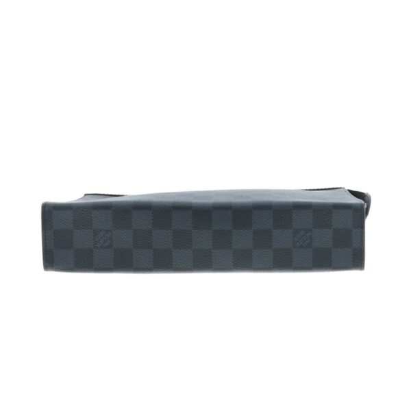 1240004026679 4 Louis Vuitton Pochette Voyage MM Bag Pouch Clutch Damier Graphite