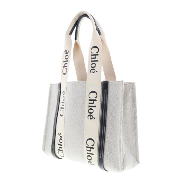 1240004026851 2 Chloe Woody Tote Bag Ivory