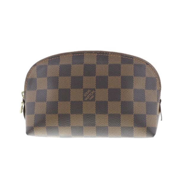 1240004026885 1 Louis Vuitton Pochette Bag Pouch Clutch Damier Ebene Brown