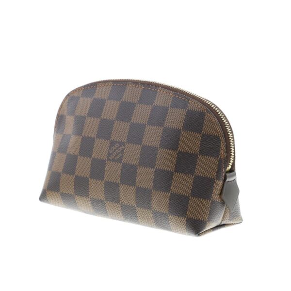 1240004026885 2 Louis Vuitton Pochette Bag Pouch Clutch Damier Ebene Brown