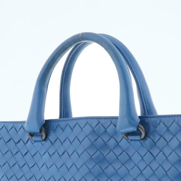 1240004026946 3 Bottega Veneta Intrecciato Briefcase Blue