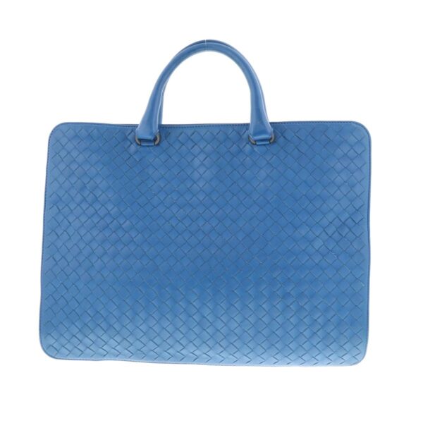 1240004026946 4 Bottega Veneta Intrecciato Briefcase Blue