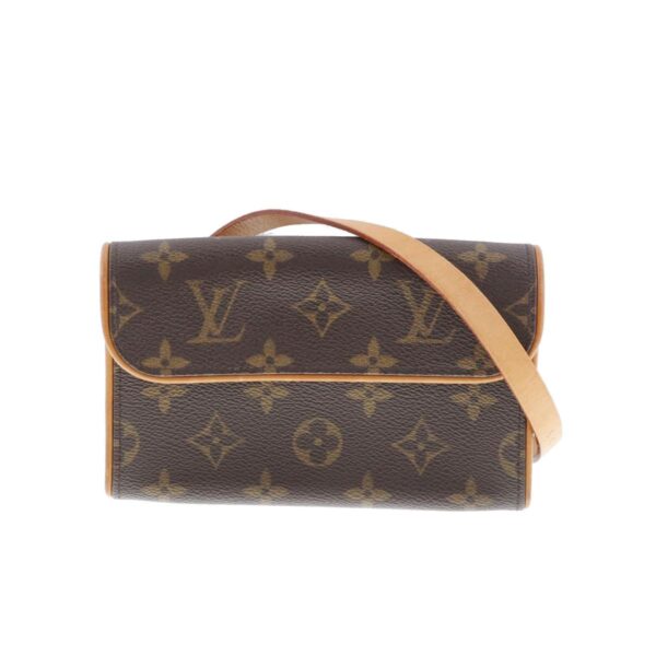 1240004026972 1 Louis Vuitton Pochette Florentine Bag Waist Body Bag Monogram Brown