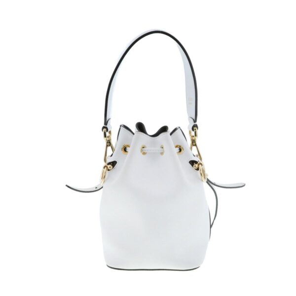 1240004027501 4 Fendi Mini Montresor 2way Shoulder Bag White