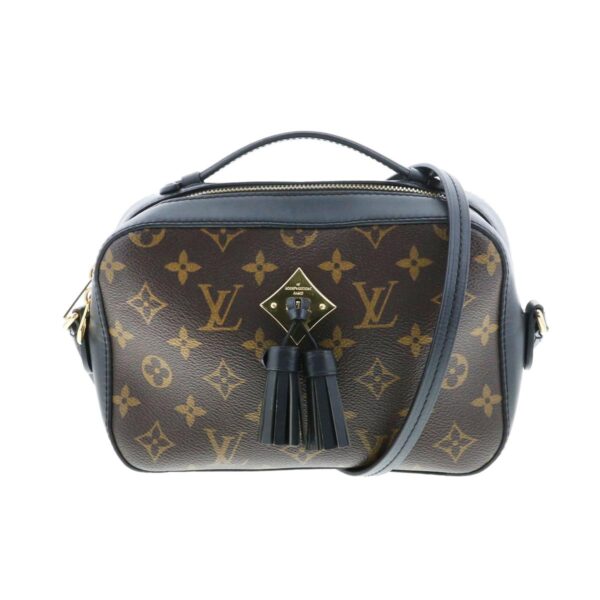 1240004027509 1 Louis Vuitton Saintinju Shoulder Bag Monogram Black