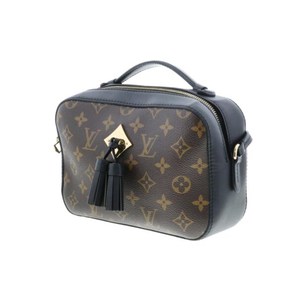 1240004027509 2 Louis Vuitton Saintinju Shoulder Bag Monogram Black