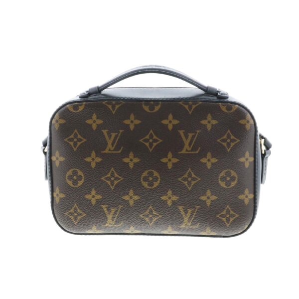 1240004027509 3 Louis Vuitton Saintinju Shoulder Bag Monogram Black