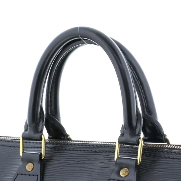 1240004027597 3 Louis Vuitton Speedy 25 Bag Epi Black