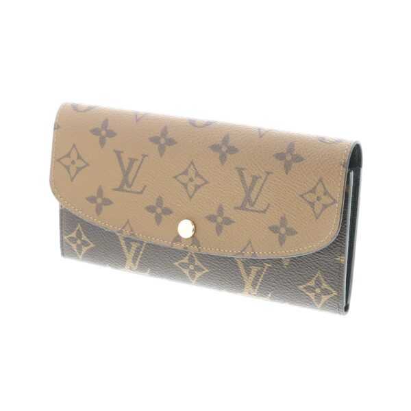 1240004027689 2 Louis Vuitton Portrait Emily Wallet Monogram Reverse Brown